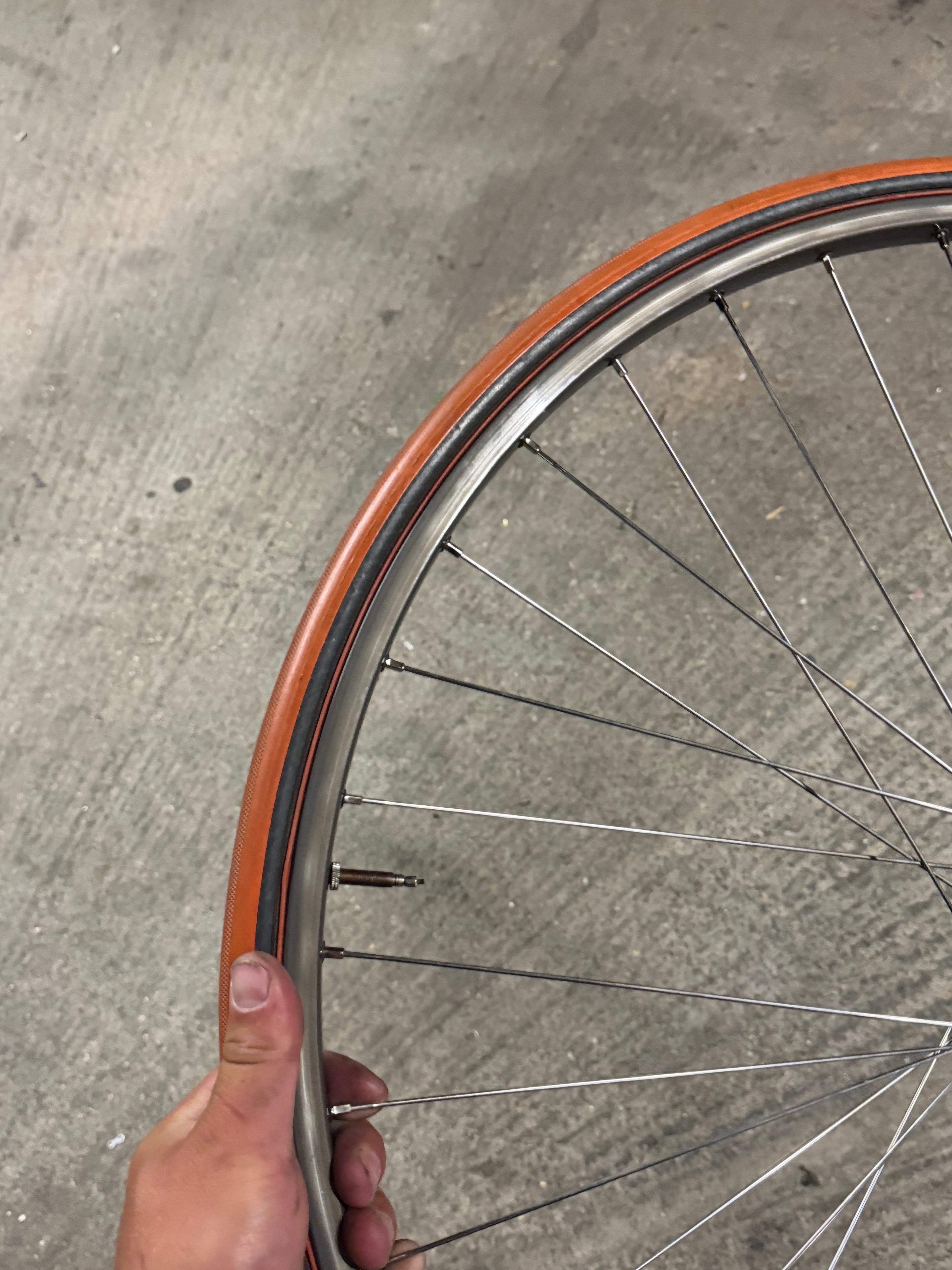 Campagnolo Track Wheelset Mavic Clincher rims
