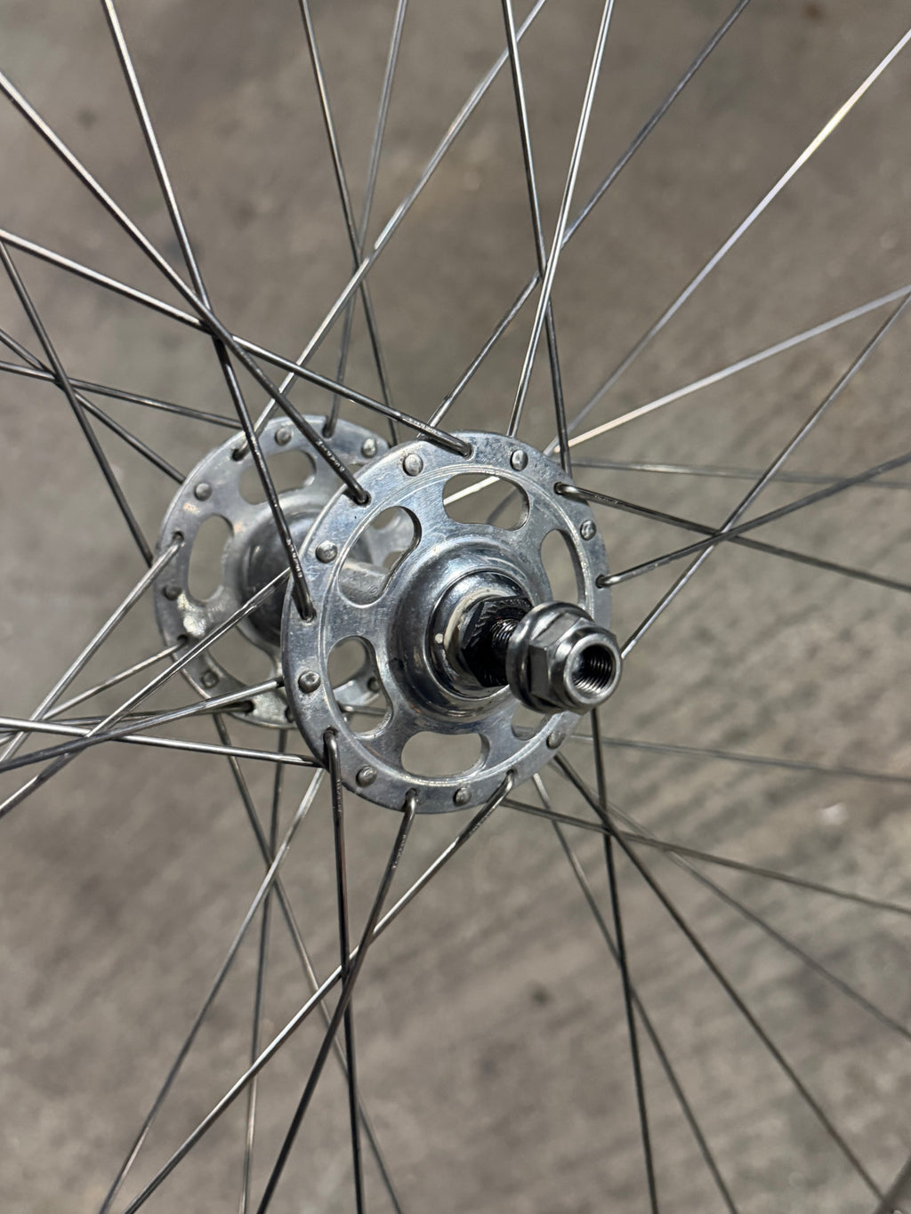 Campagnolo Track Wheelset Mavic Clincher rims