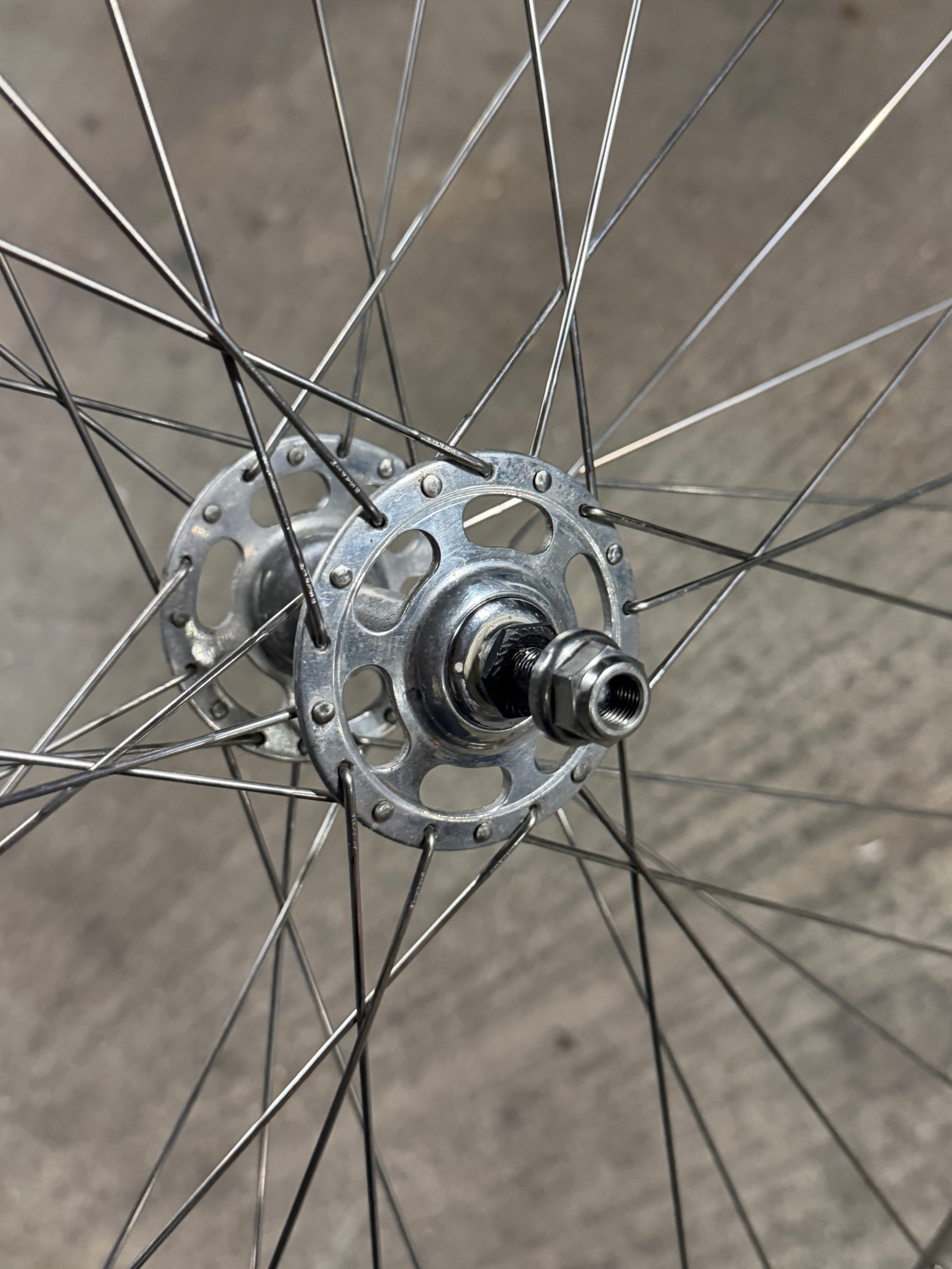 Campagnolo Track Wheelset Mavic Clincher rims