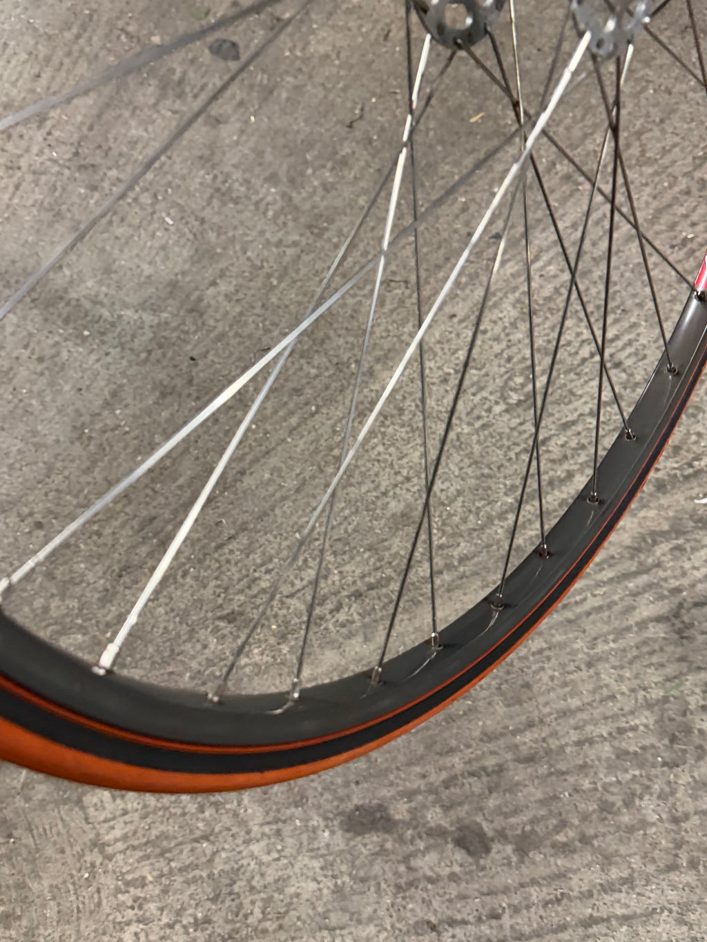 Campagnolo Track Wheelset Mavic Clincher rims