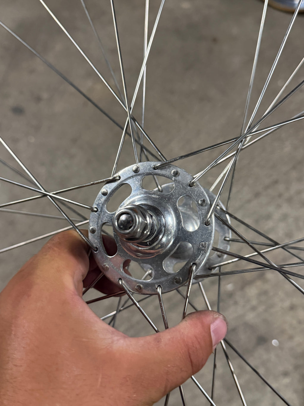 Campagnolo Track Wheelset Mavic Clincher rims