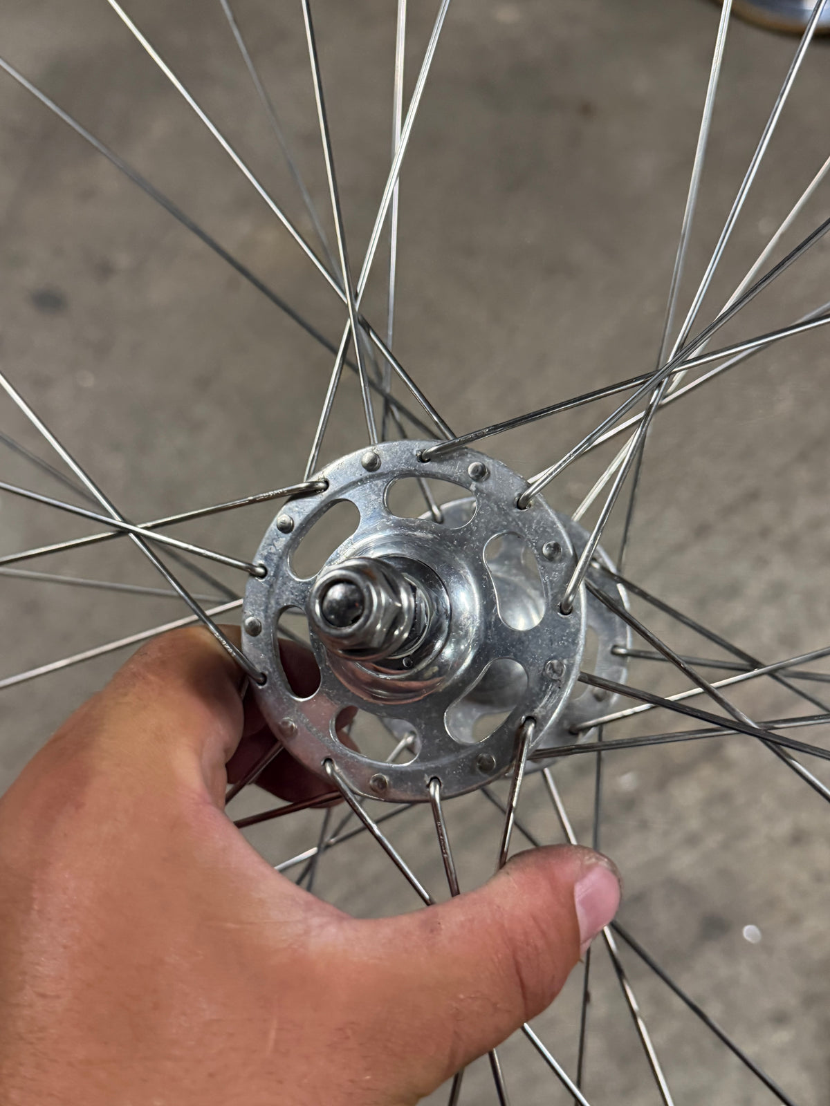 Campagnolo Track Wheelset Mavic Clincher rims