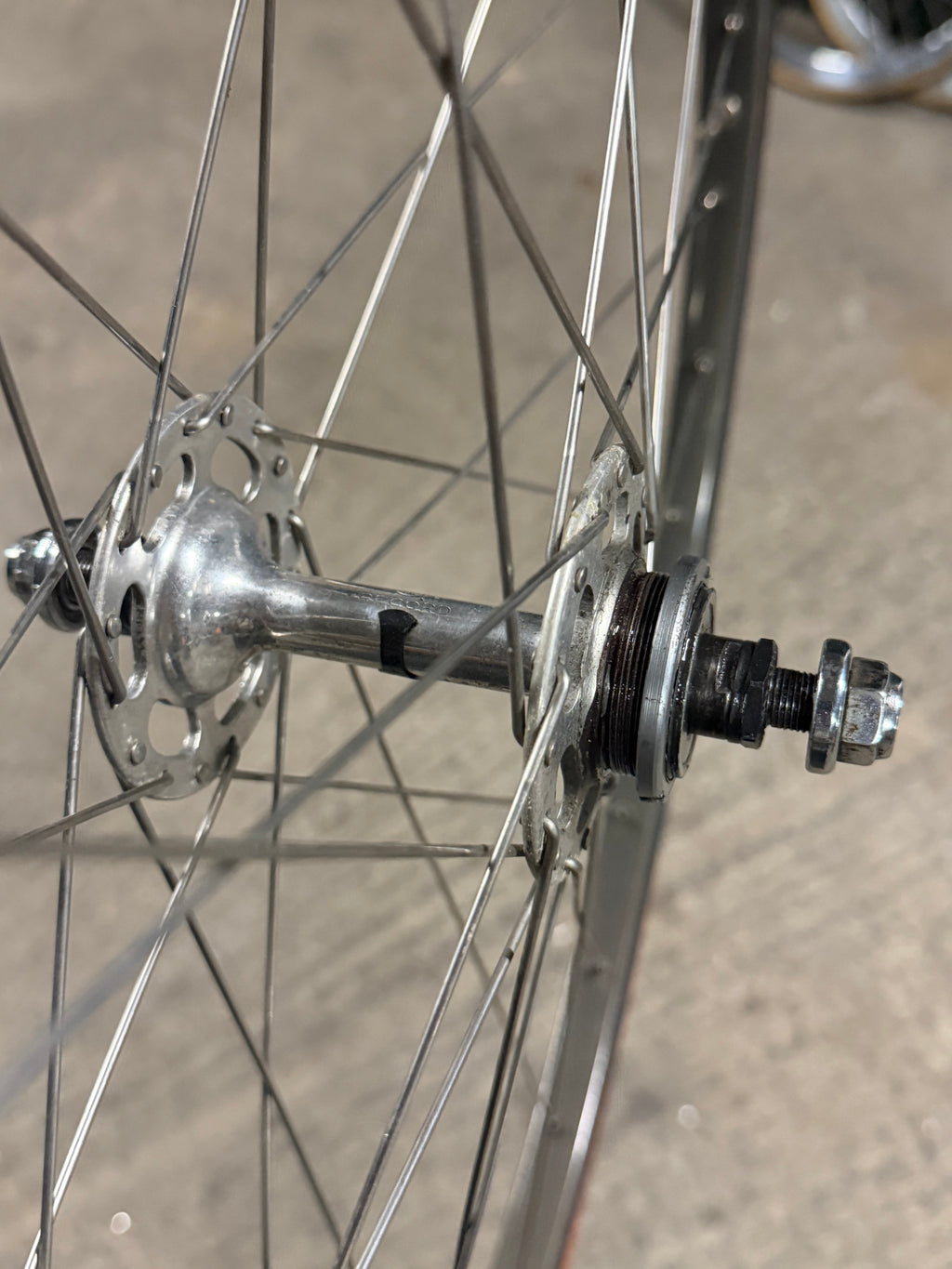 Campagnolo Track Wheelset Mavic Clincher rims