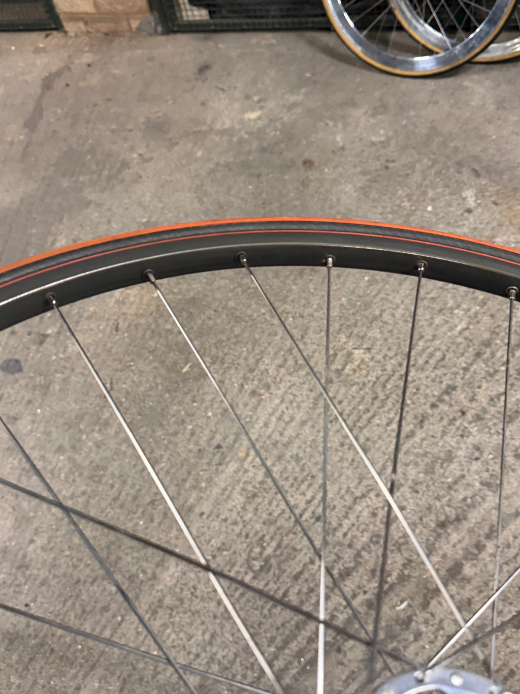 Campagnolo Track Wheelset Mavic Clincher rims