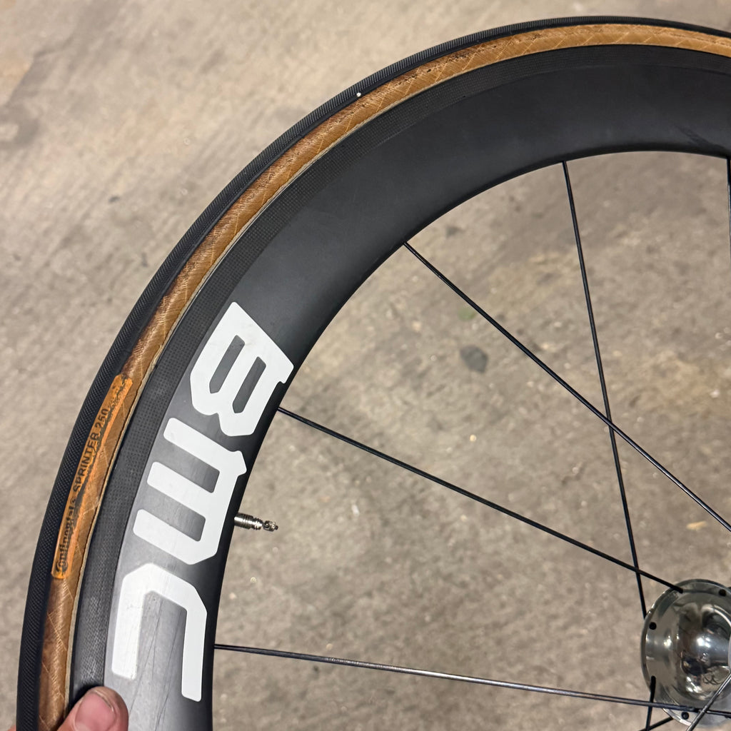 BMC Track Carbon Wheelset DuraAce 7600 Hubs Tubular