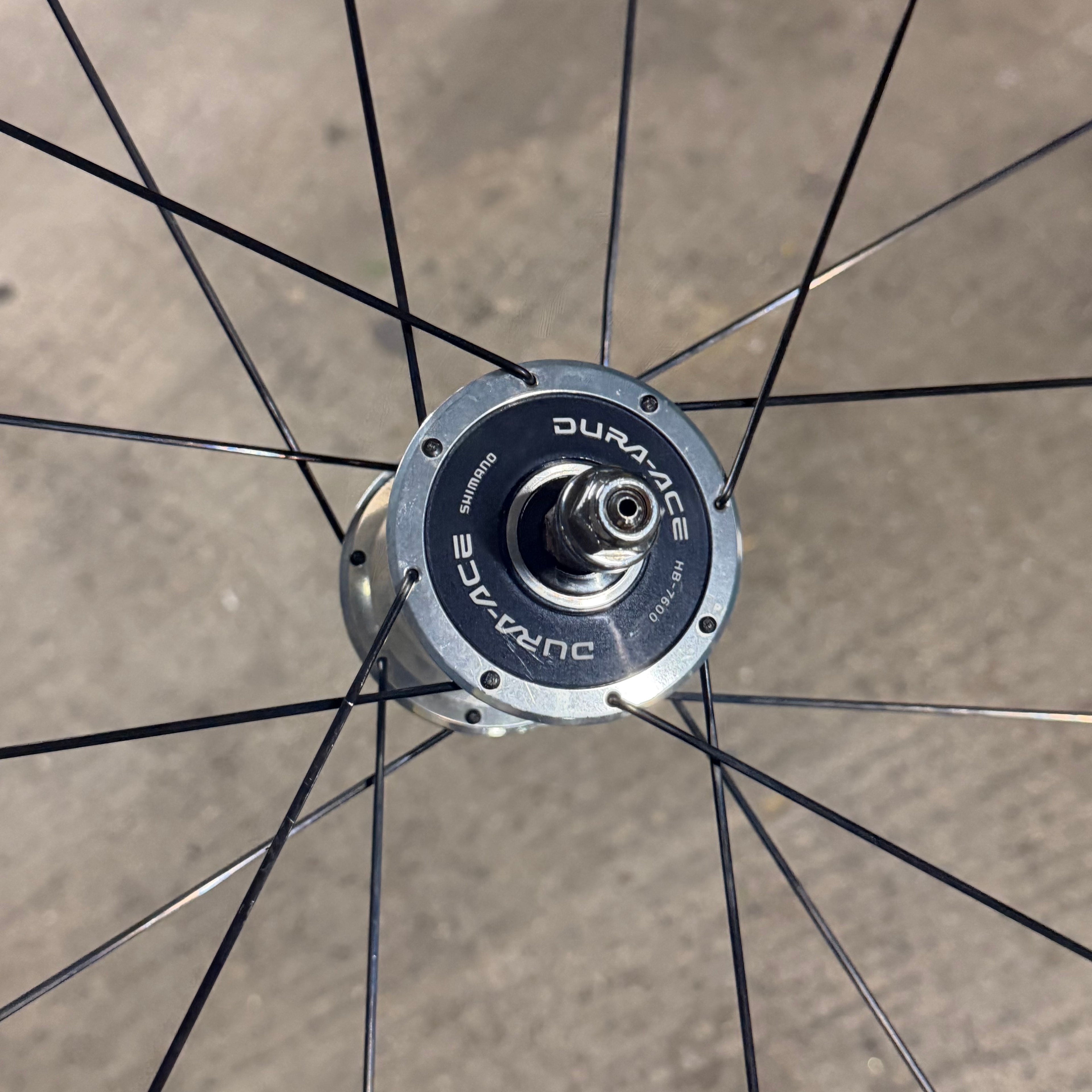 BMC Track Carbon Wheelset DuraAce 7600 Hubs Tubular