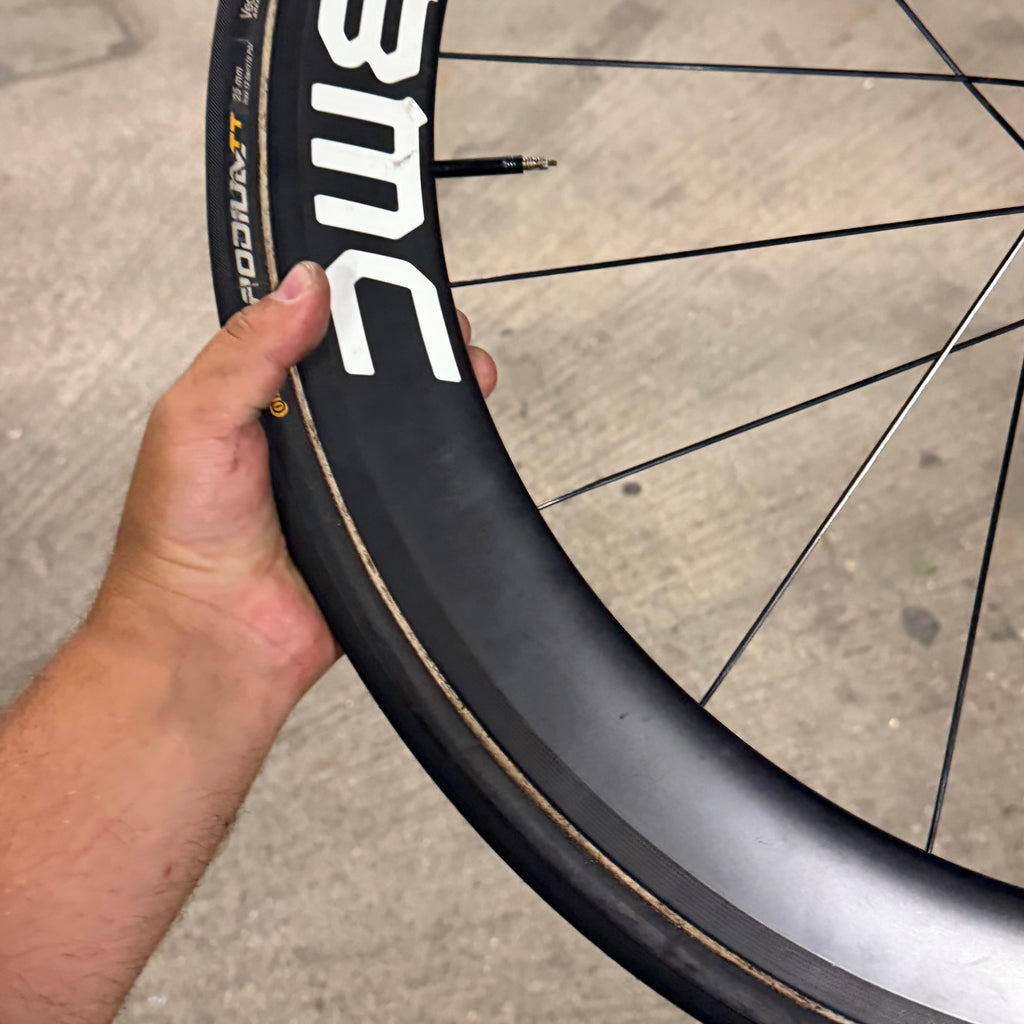 BMC Track Carbon Wheelset DuraAce 7600 Hubs Tubular