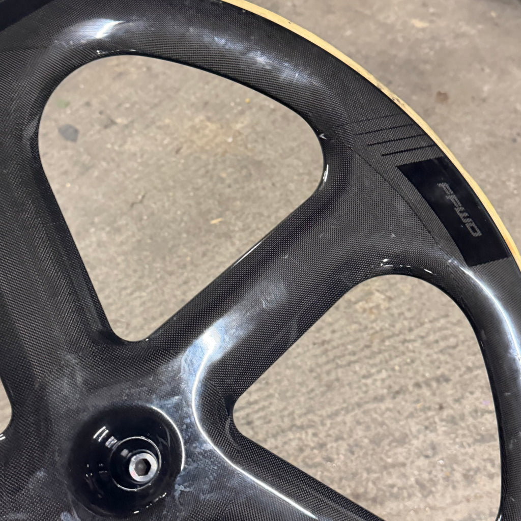 FFWD Track Wheelset Disc Wheel + 5 Spoke Front Wheel Fast Forward