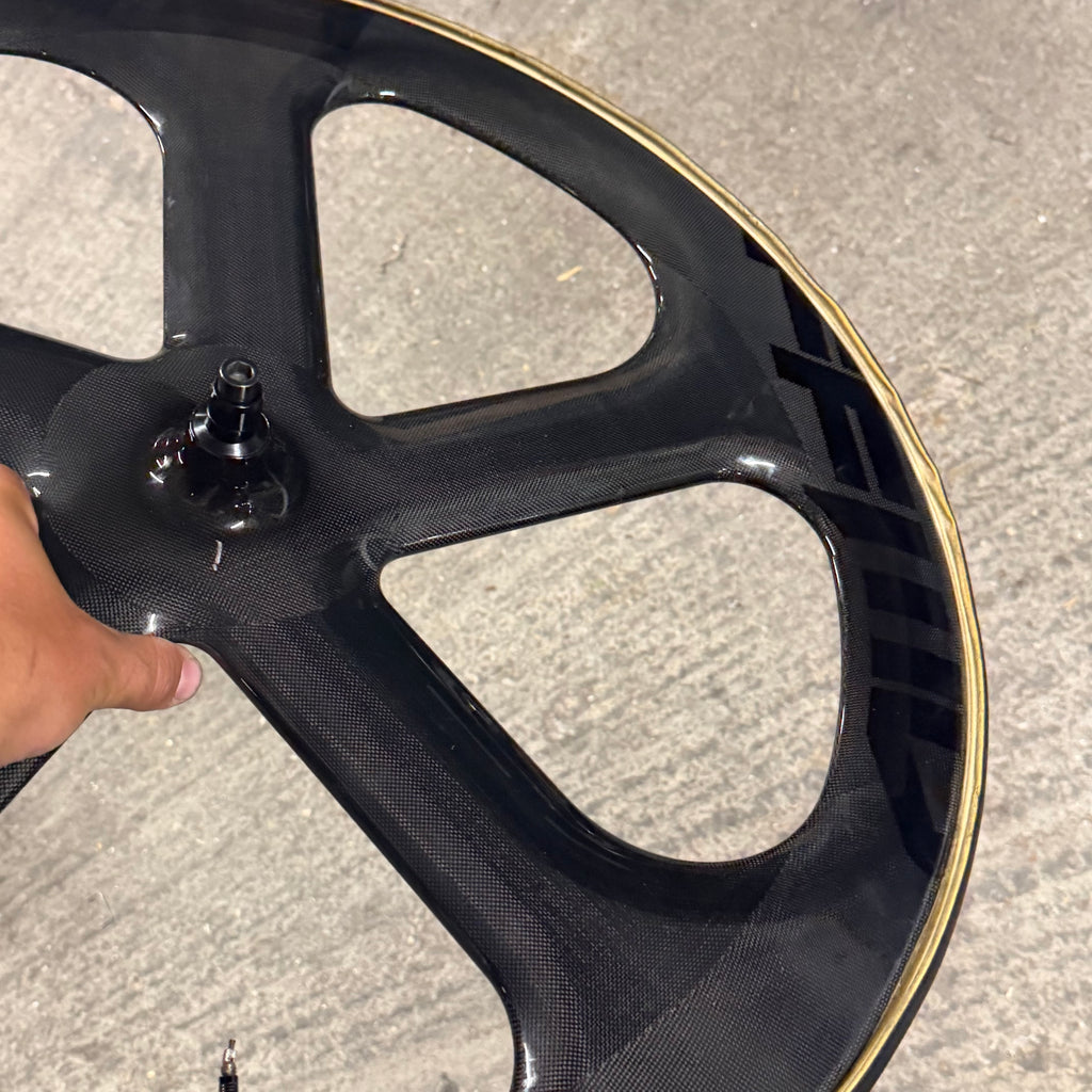 FFWD Track Wheelset Disc Wheel + 5 Spoke Front Wheel Fast Forward