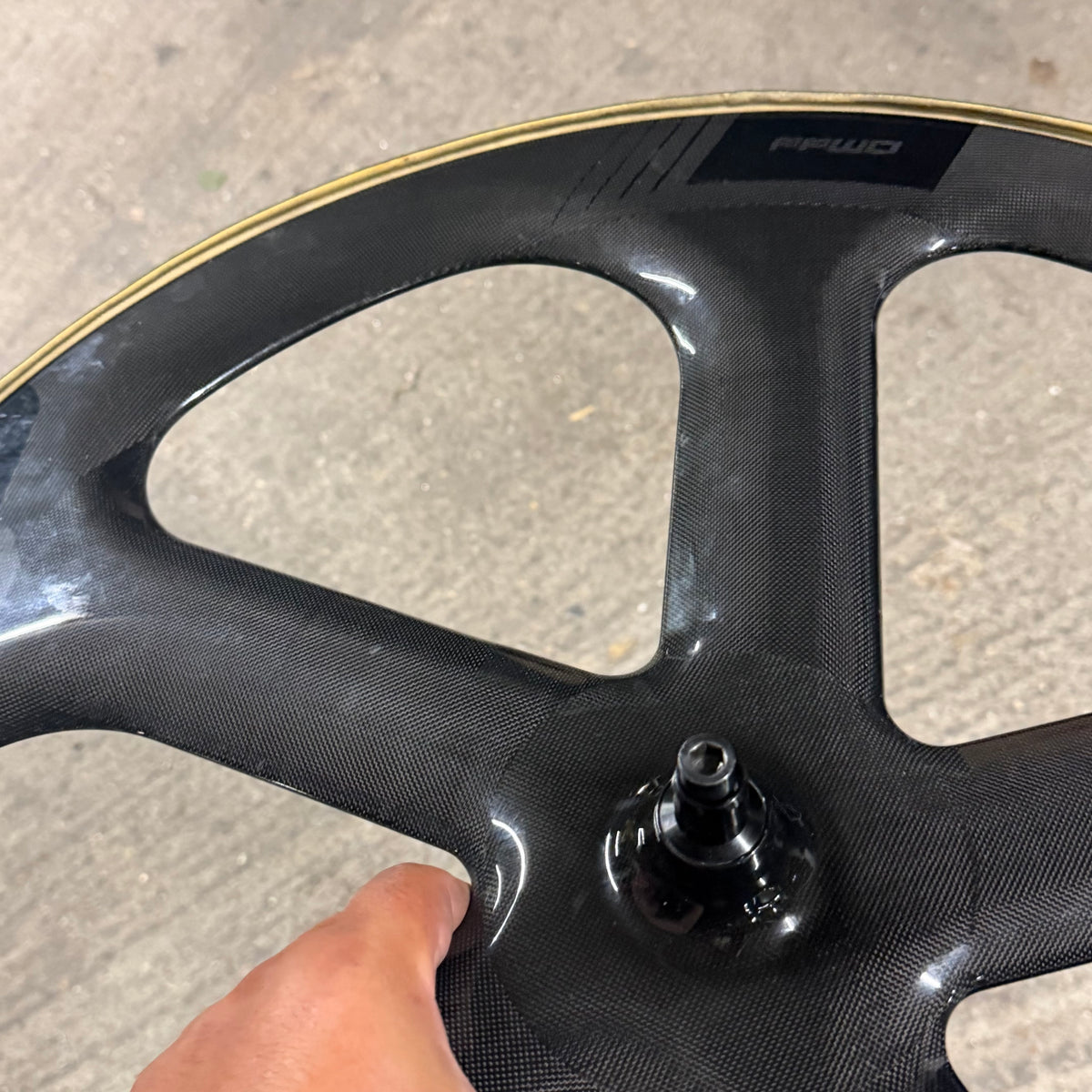 FFWD Track Wheelset Disc Wheel + 5 Spoke Front Wheel Fast Forward