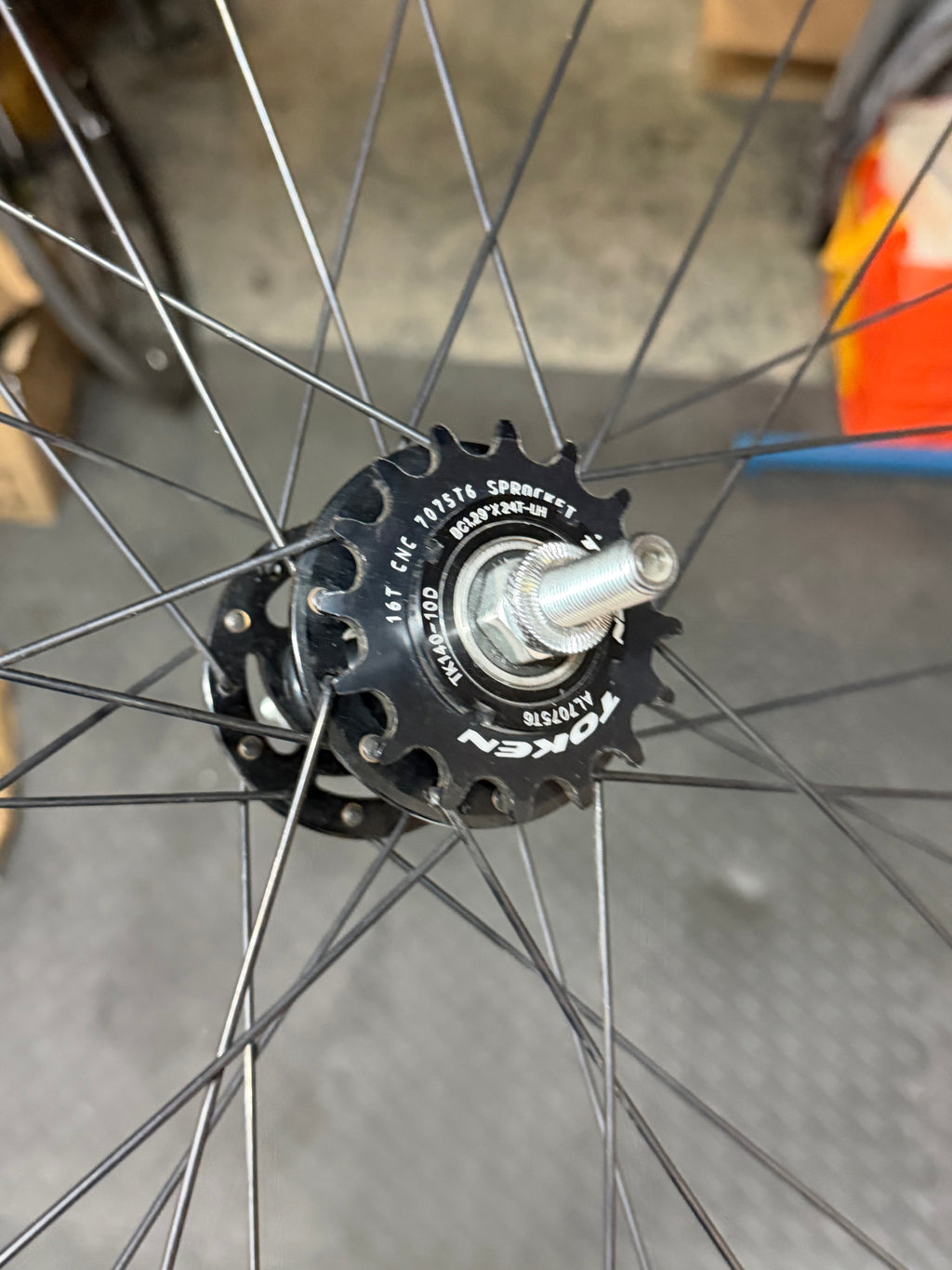 Pro Lite Clincher Track Single Speed Wheelset