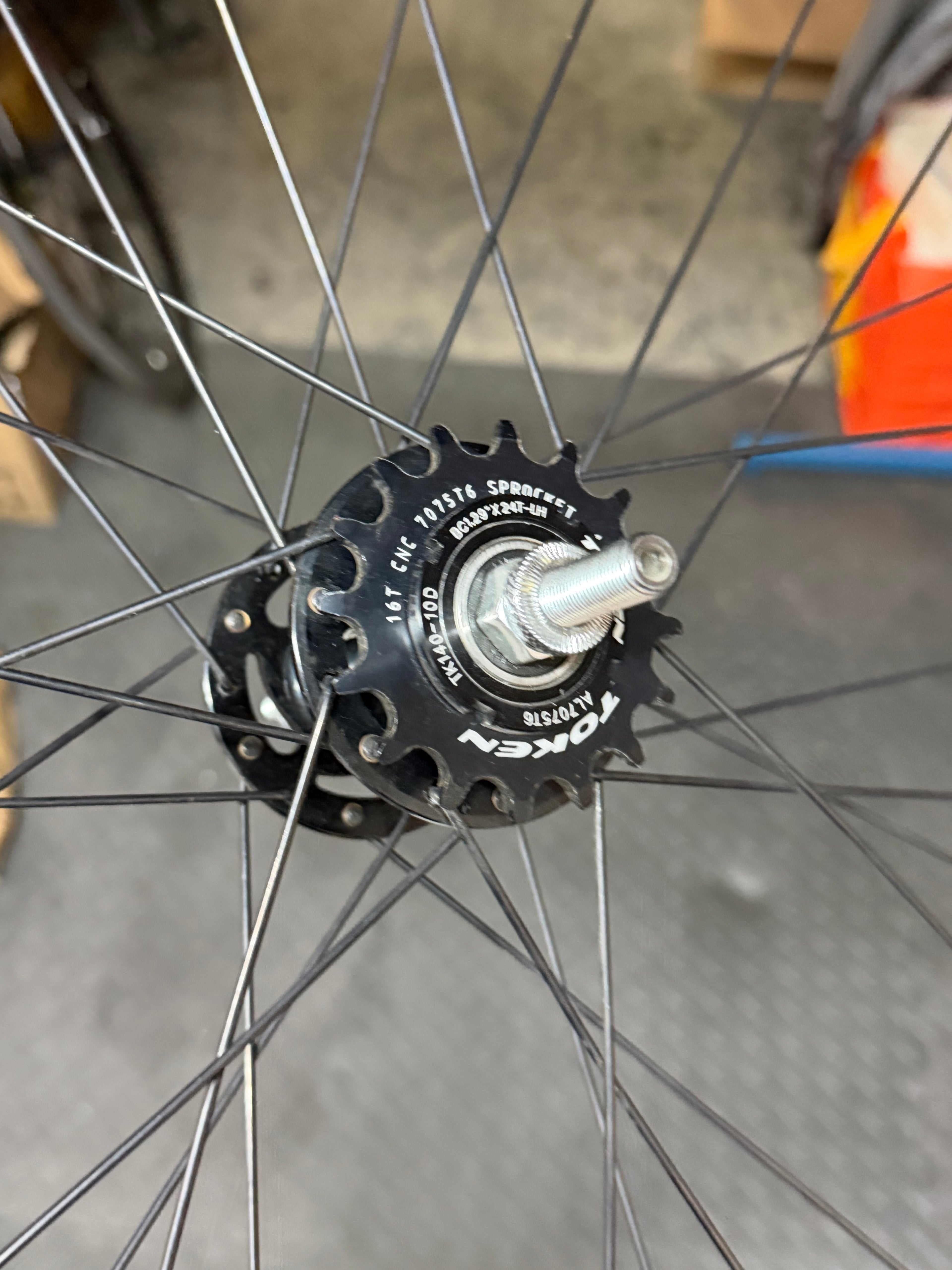 Pro Lite Clincher Track Single Speed Wheelset