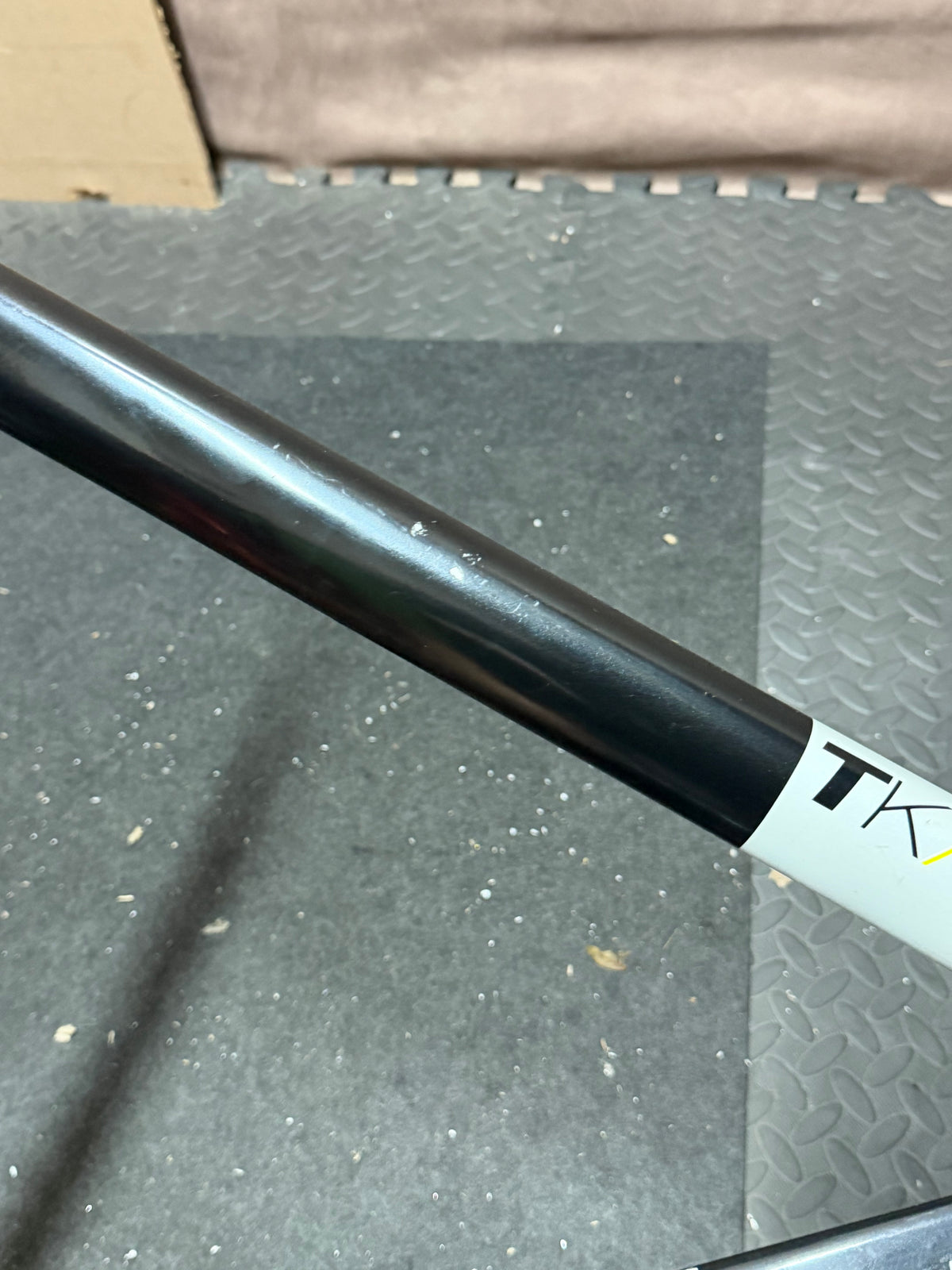 Boardman TK Pro 51cm track frameset – top tube and TK Pro decal