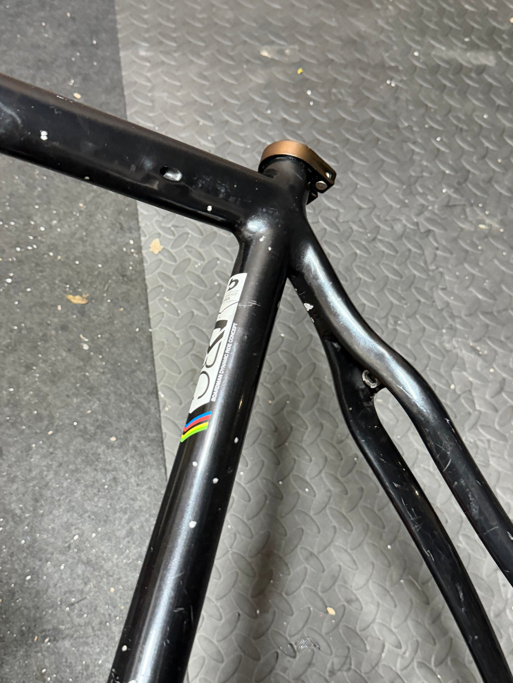 Boardman TK Pro 51cm track frameset – seat cluster and rear stays