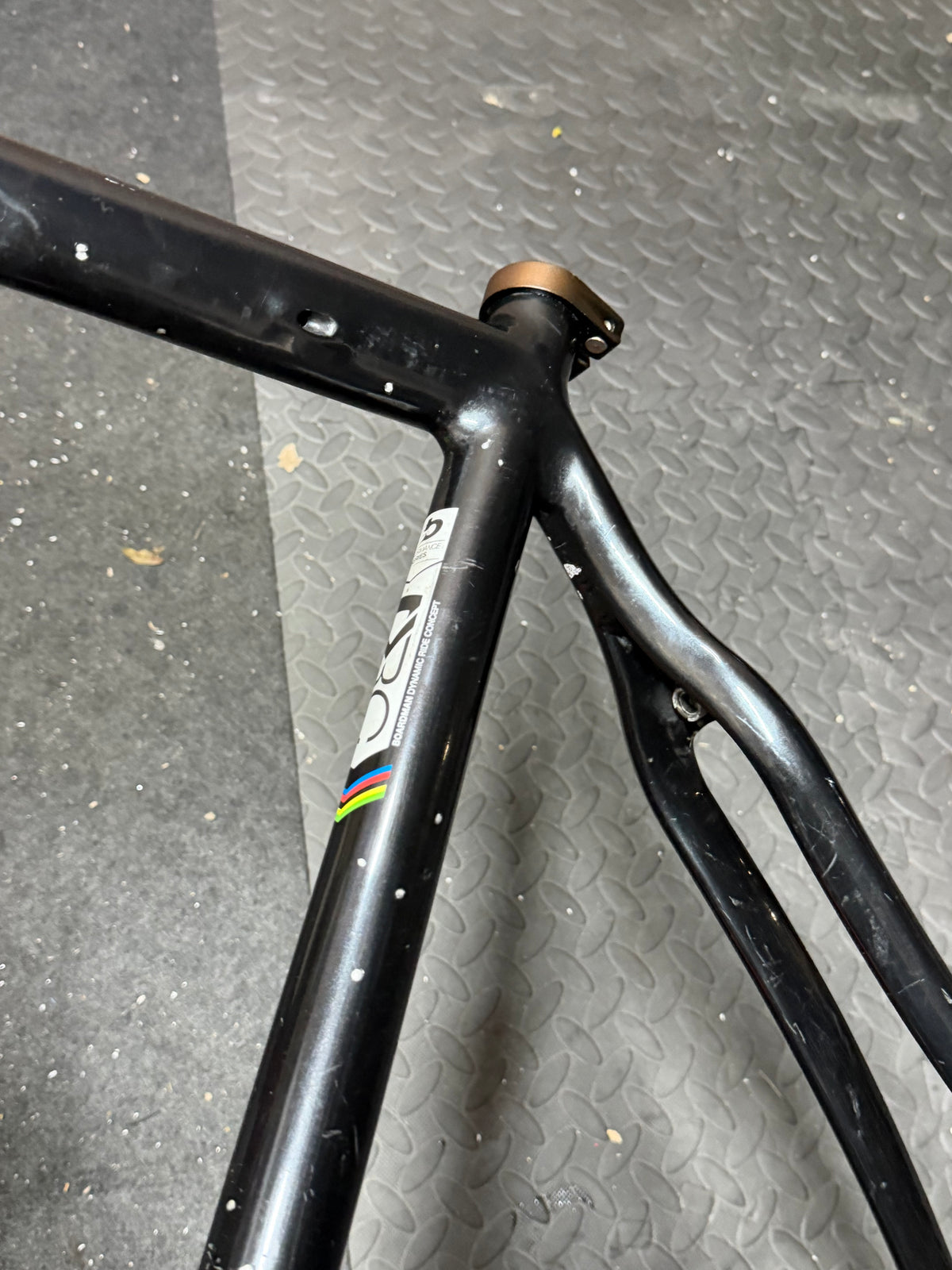 Boardman TK Pro 51cm track frameset – seat cluster and rear stays