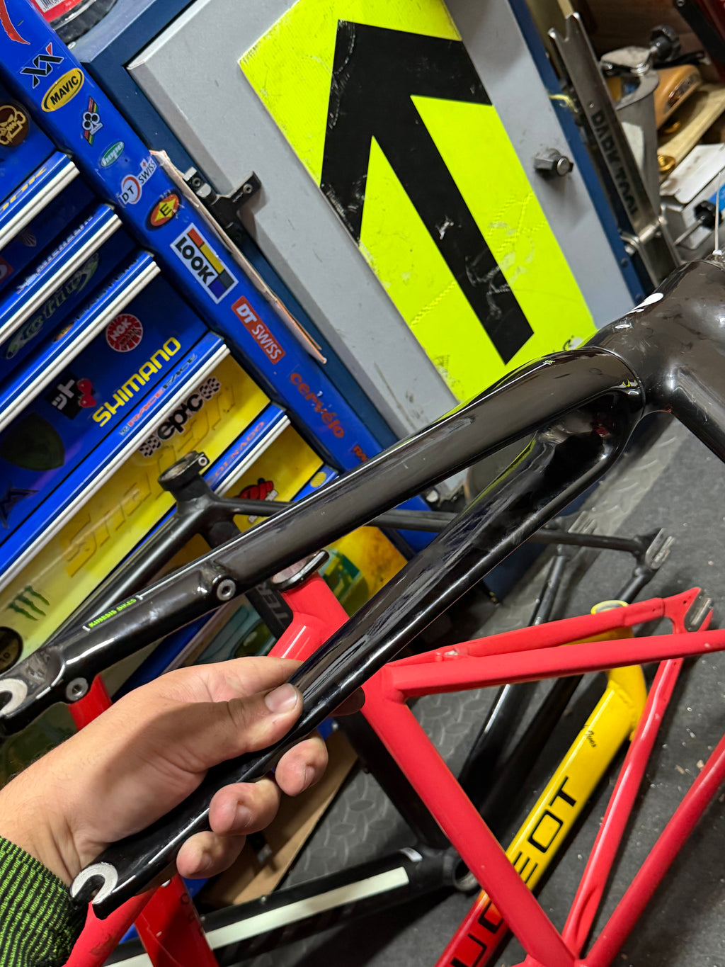 Boardman TK Pro 51cm track frameset – carbon fork and steerer