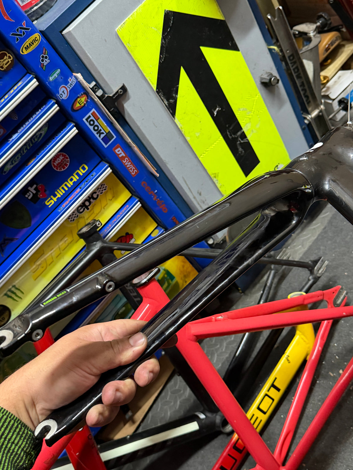 Boardman TK Pro 51cm track frameset – carbon fork and steerer
