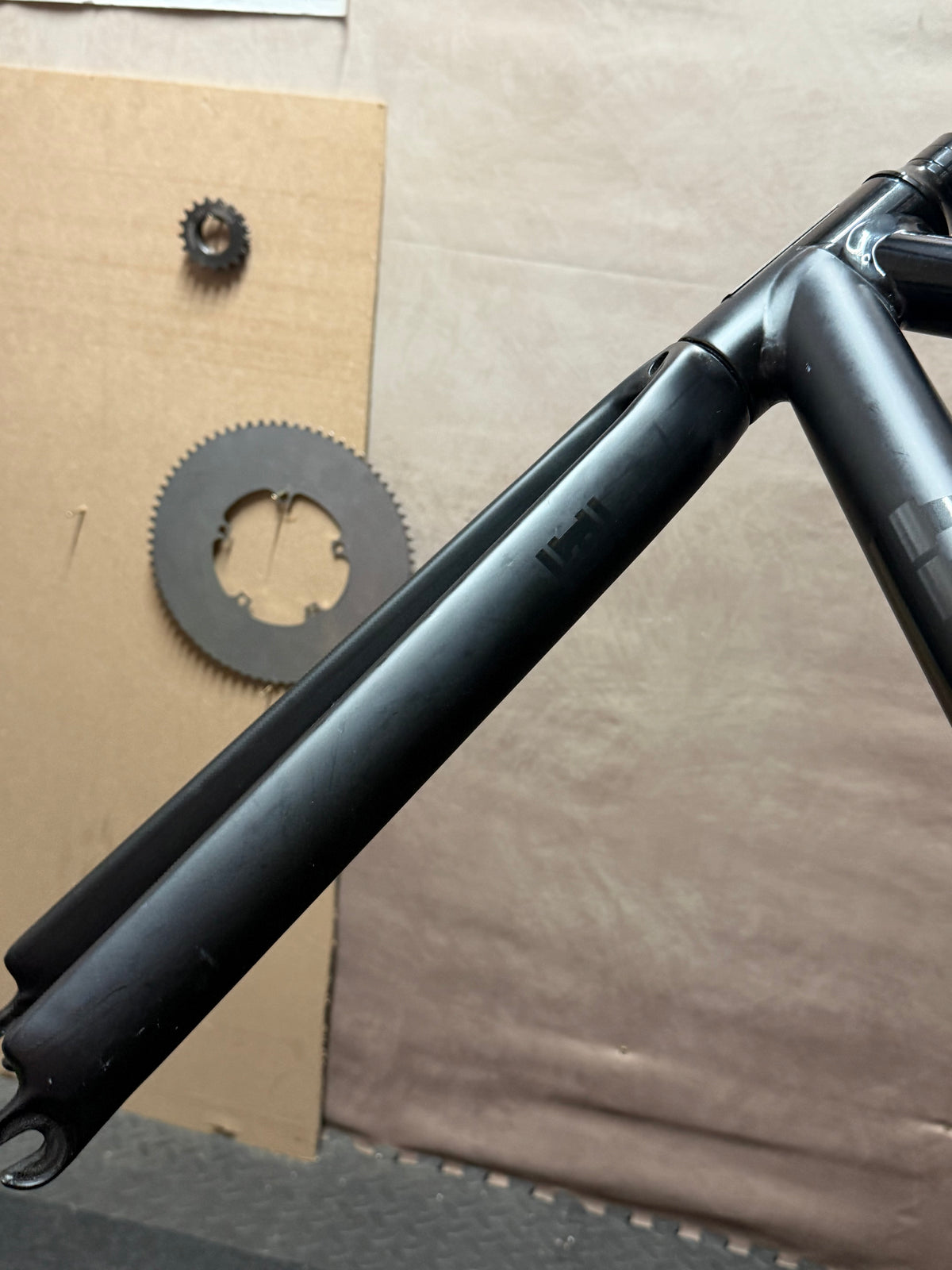 Hoy Fiorenzuola .001 Medium track frameset – front fork blade and crown