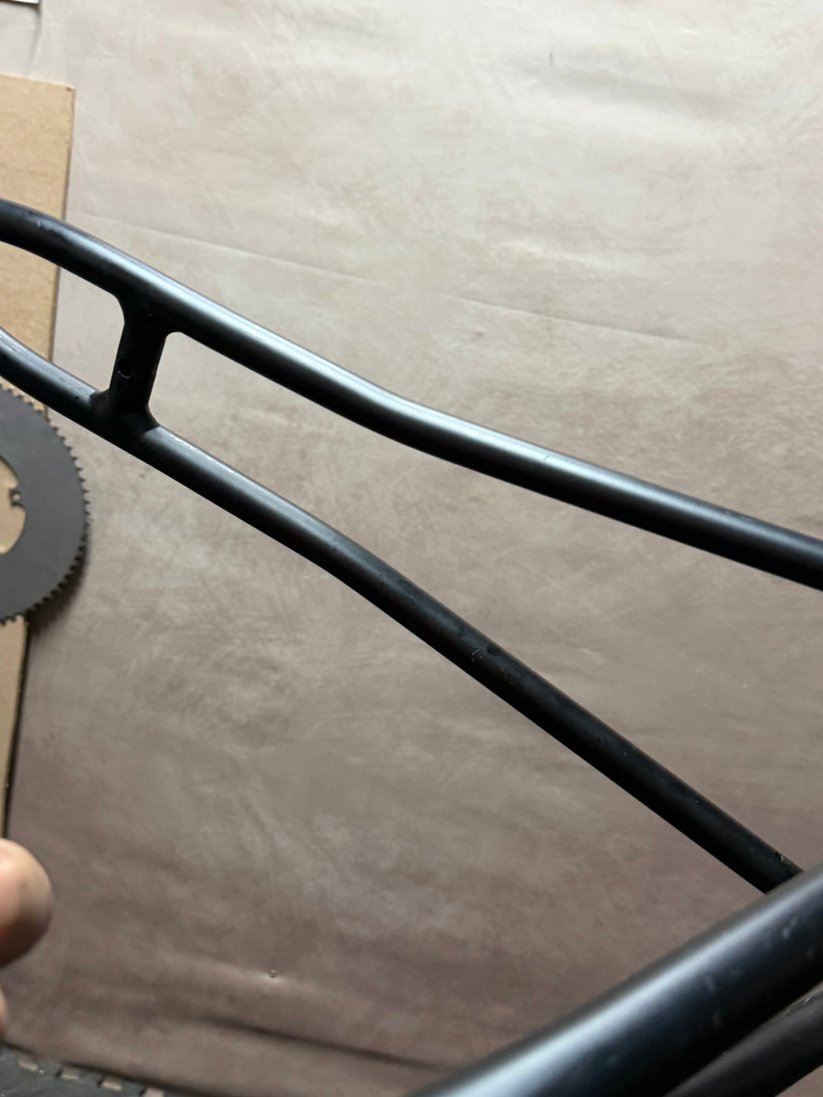 Hoy Fiorenzuola .001 Medium track frameset – rear triangle viewed from the side