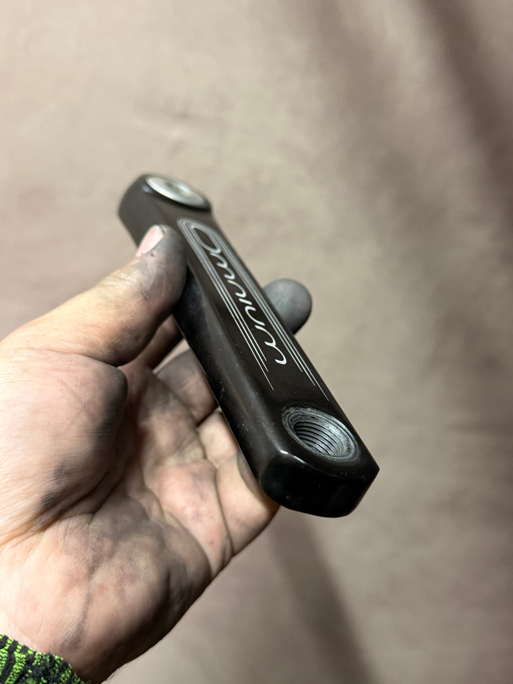 SRAM Omnium 165mm 48T Track Crankset – crank arm branding