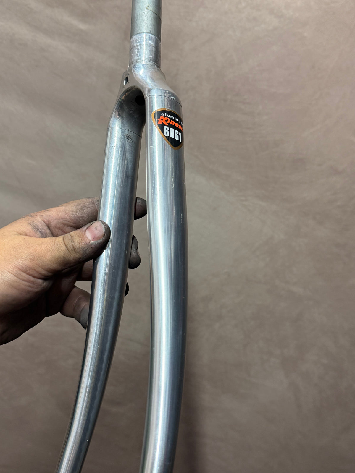 Kinesis 1in Threaded Road Forks, 19cm Steerer – fork assembly