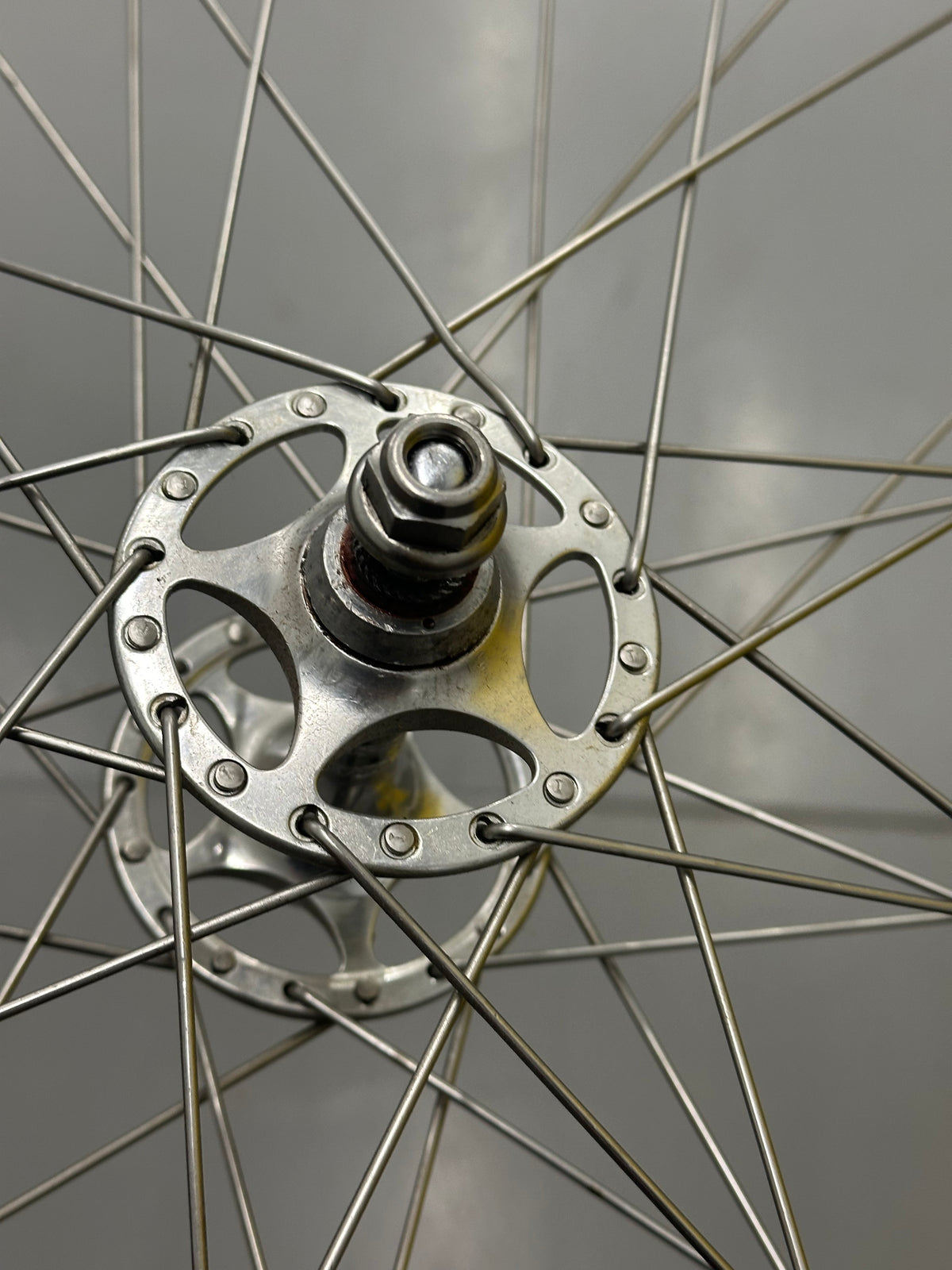 Campagnolo Pista Tubular Wheelset Sheriff Hubs Carbon RIm