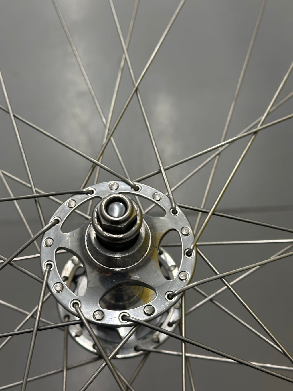 Campagnolo Pista Tubular Wheelset Sheriff Hubs Carbon RIm
