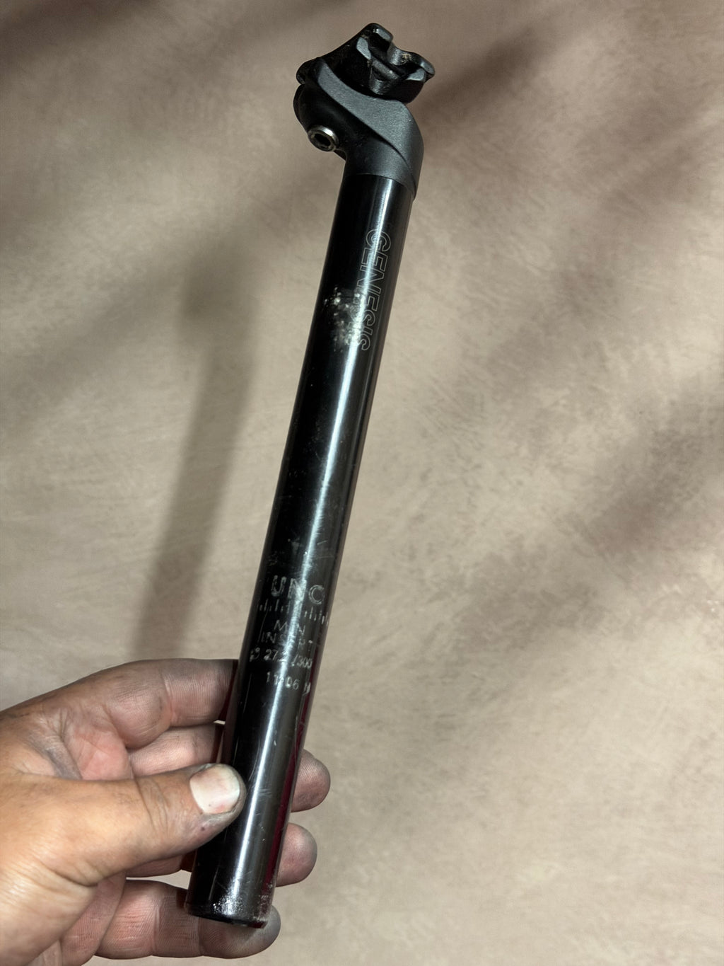 Genesis Seatpost 27.2mm – shaft and head