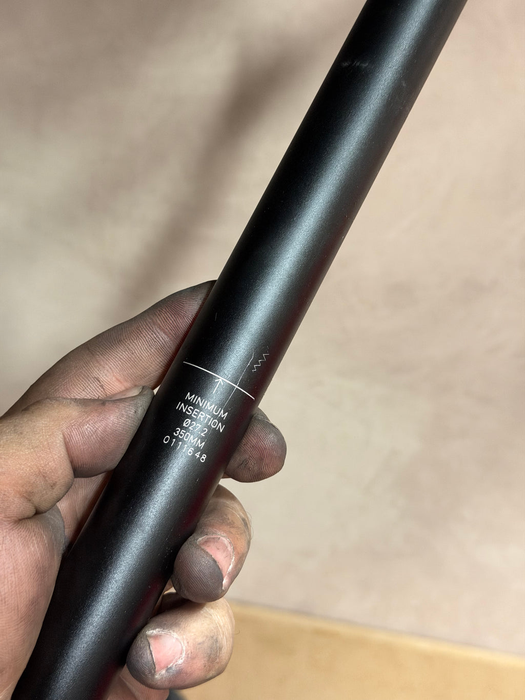 Zipp Aluminium Seatpost 27.2mm – shaft finish