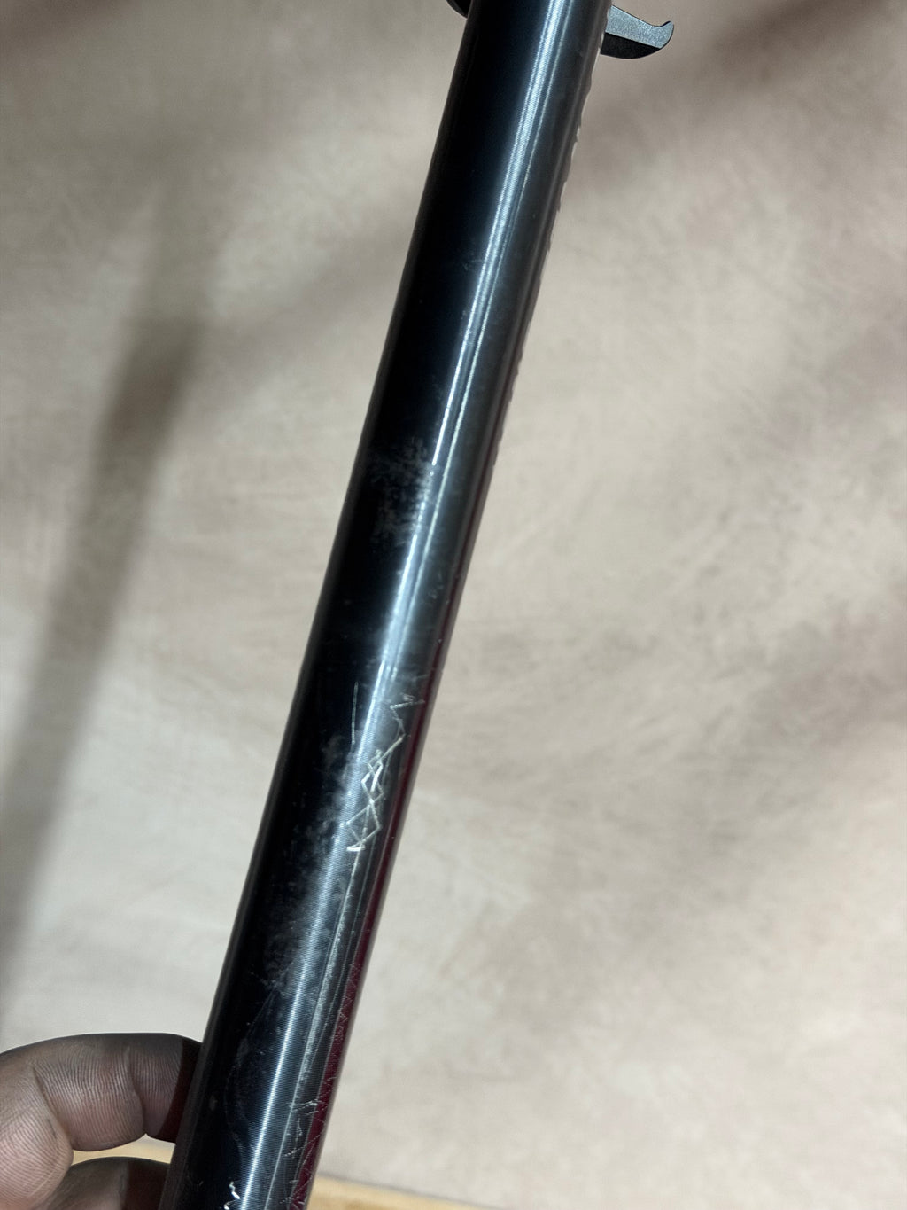 TI PRO LIGHT CNC Aluminium Seatpost 27.2mm – shaft finish