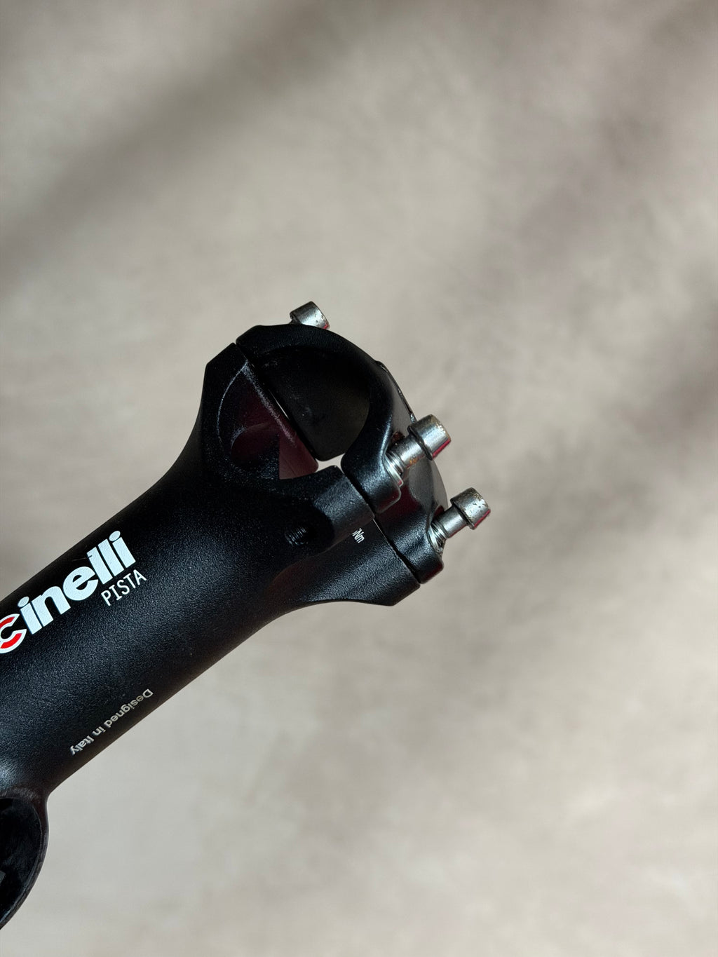 Cinelli Pista Track Stem 110mm – handlebar clamp opening