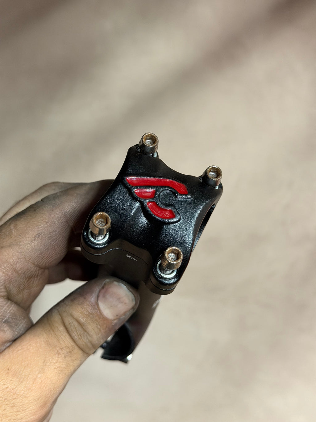 Cinelli Pista Track Stem 110mm – faceplate end