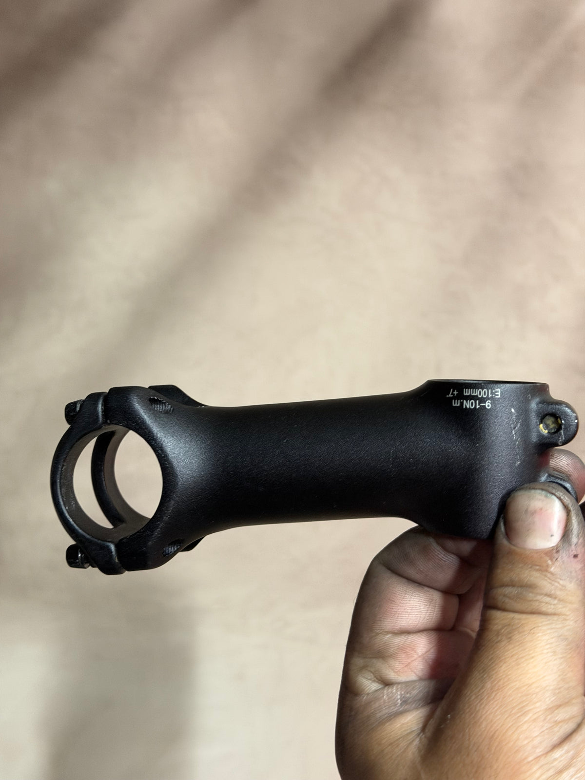 Ahead Stem 100mm, 31.8mm Clamp – side profile