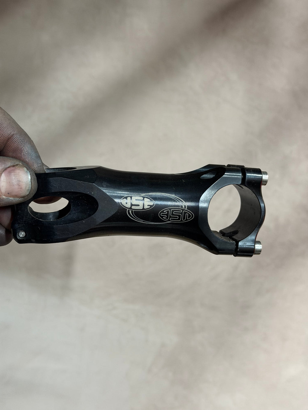CNC Aluminium Ahead Stem 100mm, 31.8mm – side profile