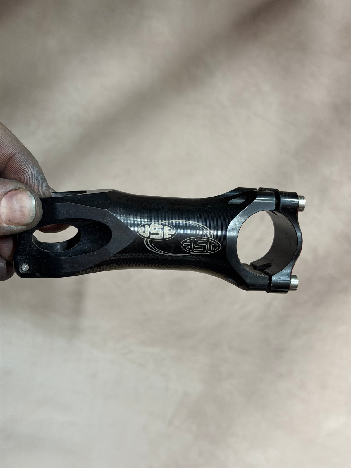 CNC Aluminium Ahead Stem 100mm, 31.8mm – side profile