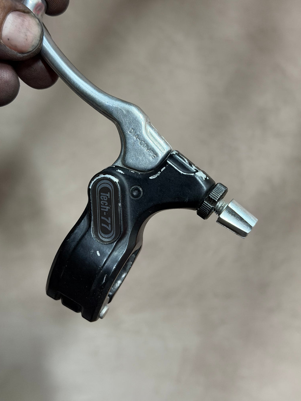 Dia-Compe Tech 77 Left Brake Lever – lever blade and body