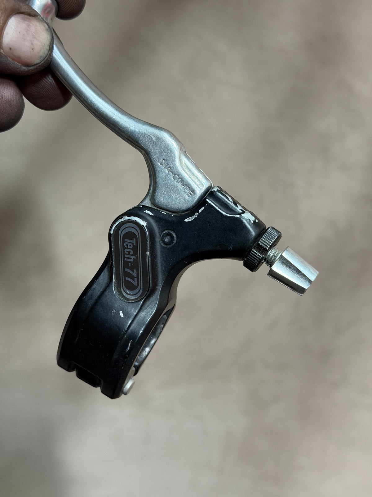 Dia-Compe Tech 77 Left Brake Lever – lever blade and body