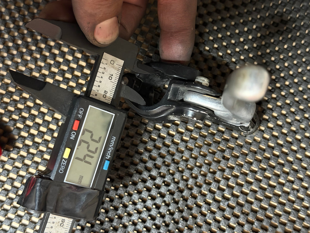 Dia-Compe Tech 77 Left Brake Lever – clamp measured with caliper