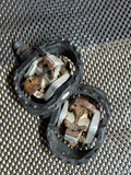 Shimano SPD MTB Pedals – Rust Present – pair with visible rust