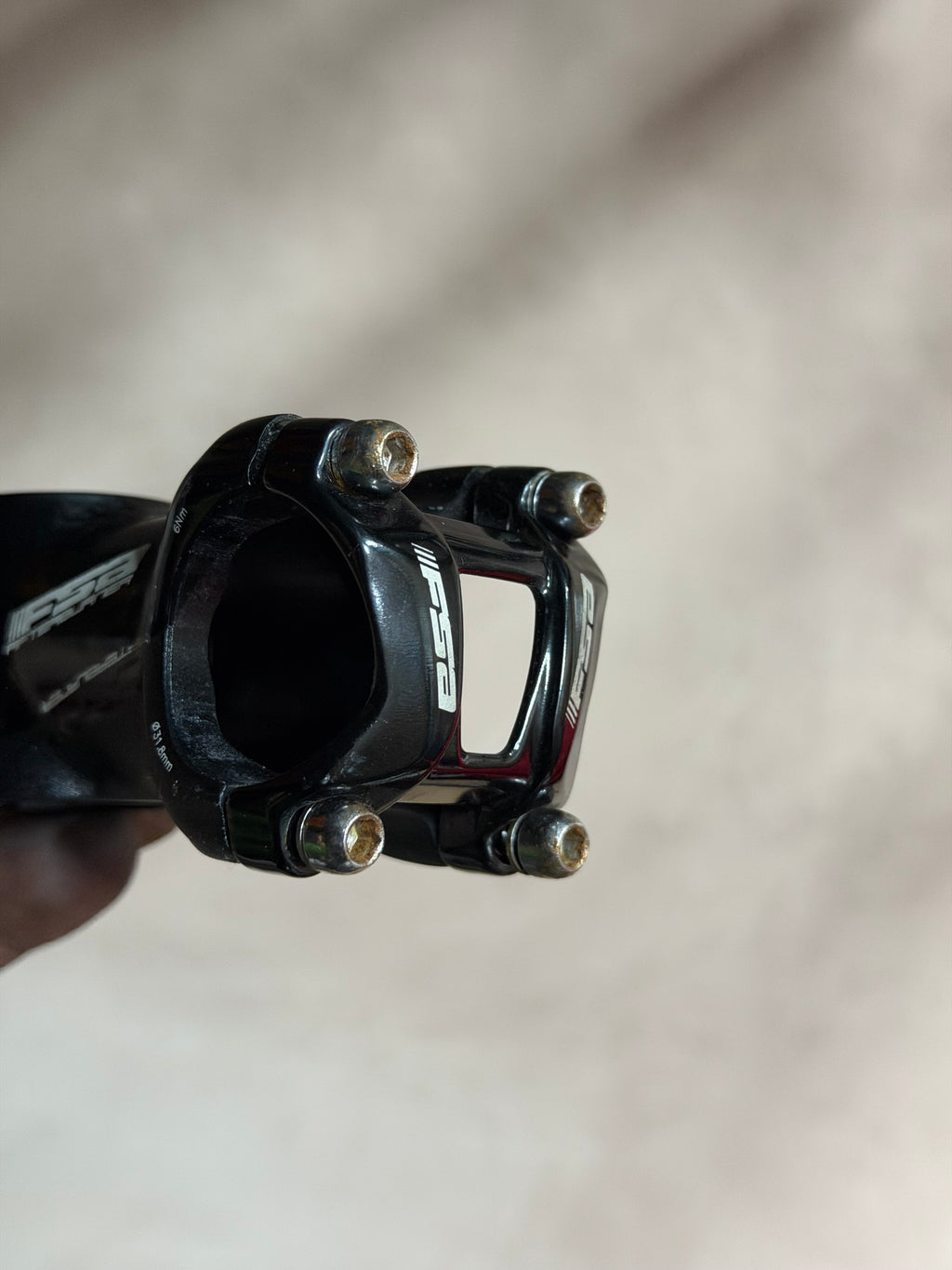 FSA Ahead Stem 60mm, 31.8mm Clamp – handlebar faceplate