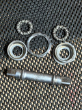 Vintage Campagnolo BSA Bottom Bracket 109mm – spindle, cups, bearings and rings