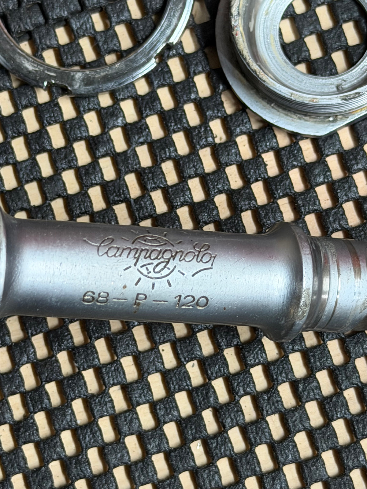Vintage Campagnolo BSA Bottom Bracket 109mm – Campagnolo spindle marking
