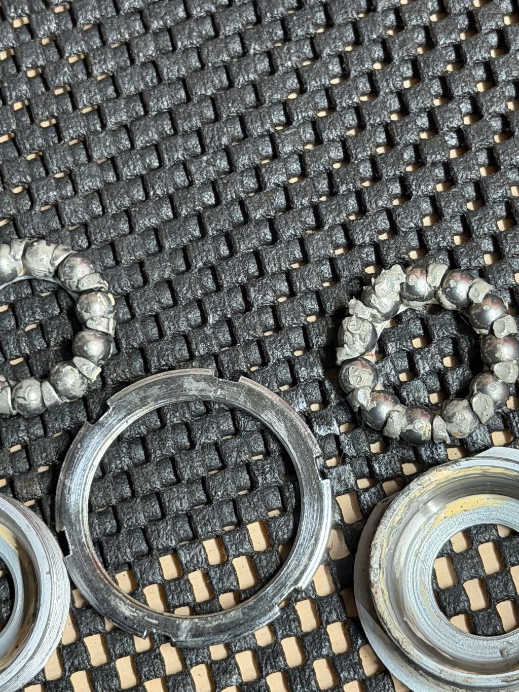 Vintage Campagnolo BSA Bottom Bracket 109mm – bearings and lockring