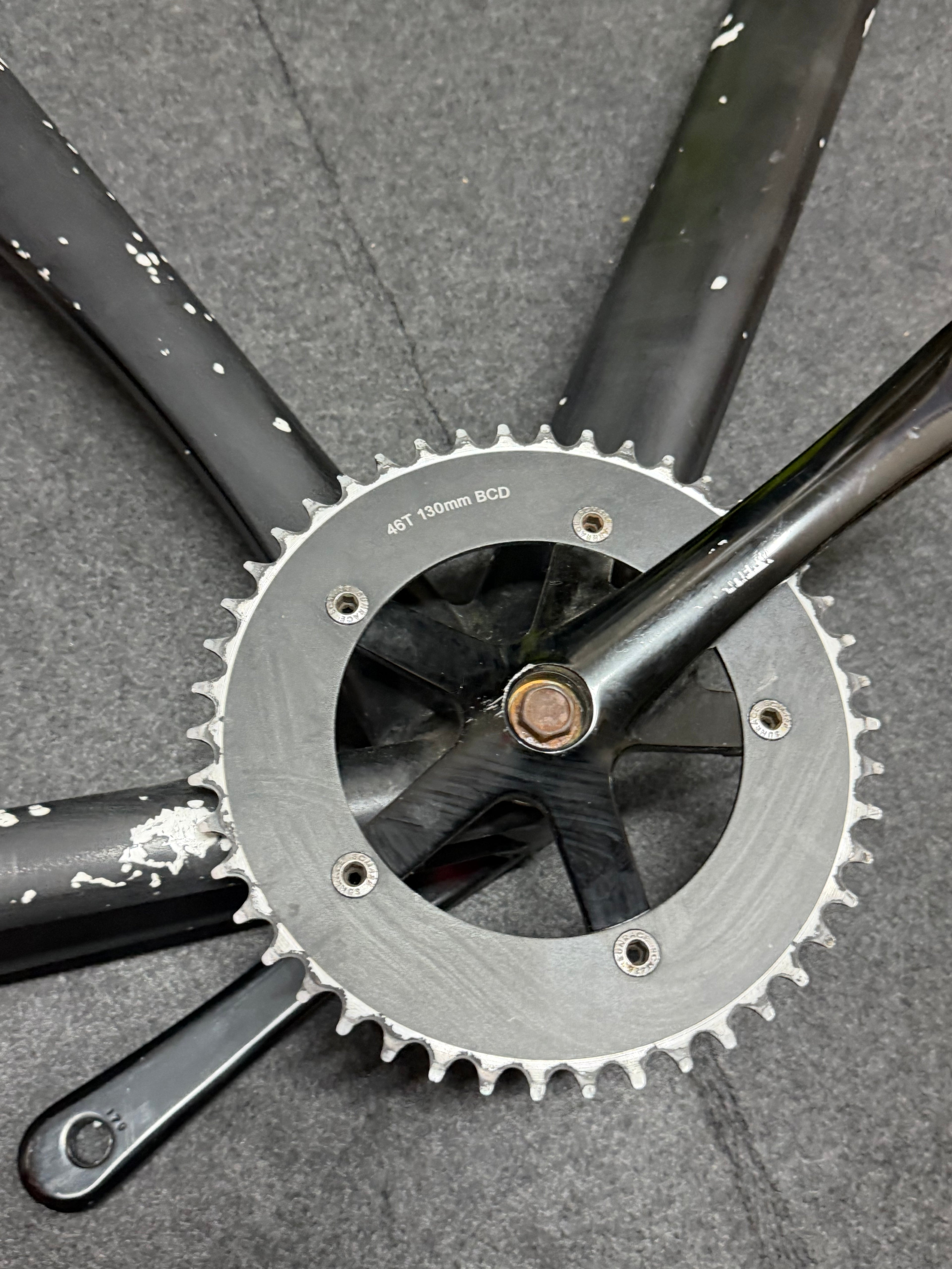 Track Frame & Crankset Size 55