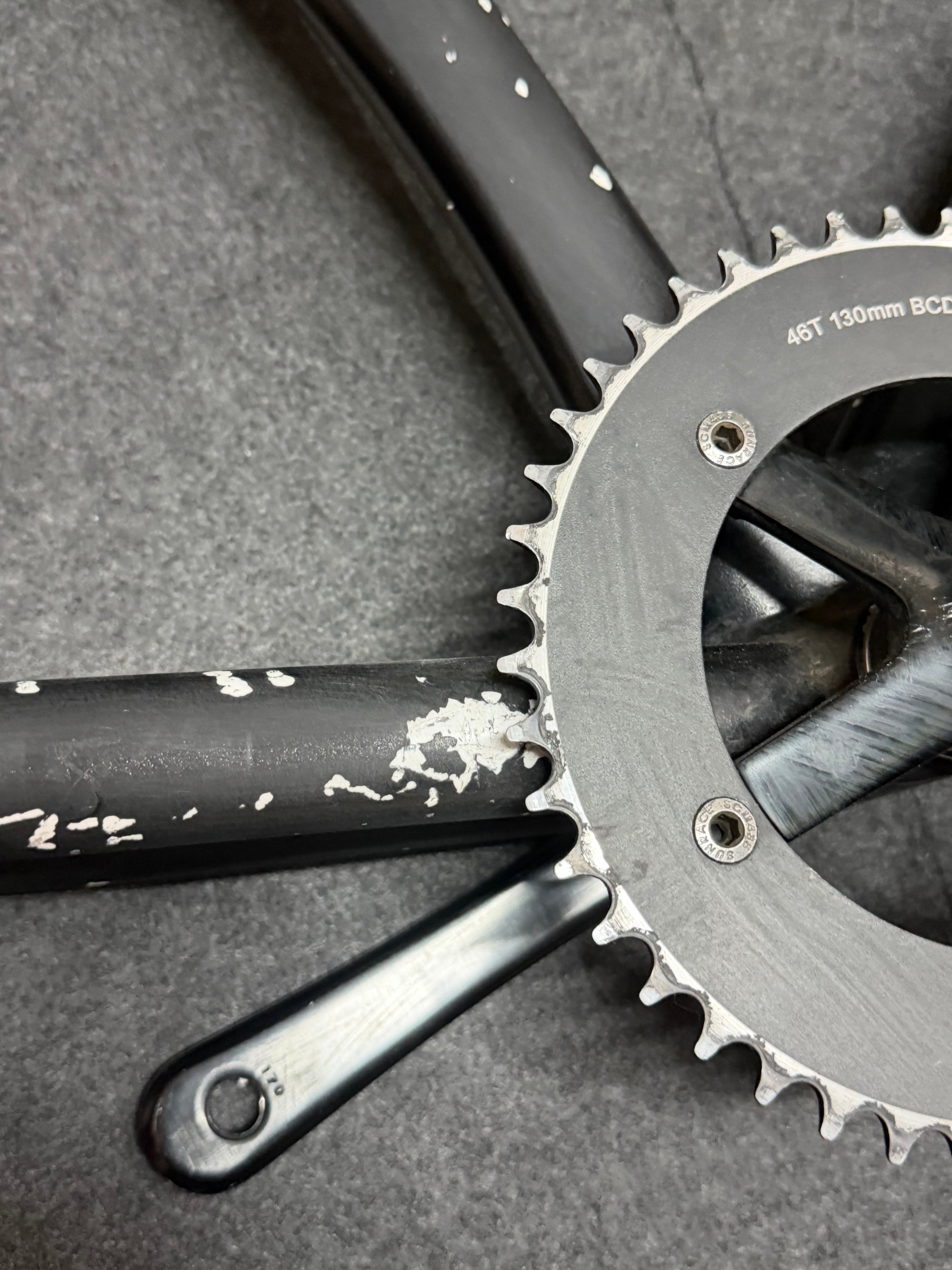 Track Frame & Crankset Size 55