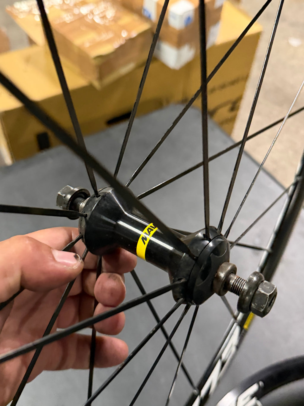 Mavic Ellipse Track Wheelset