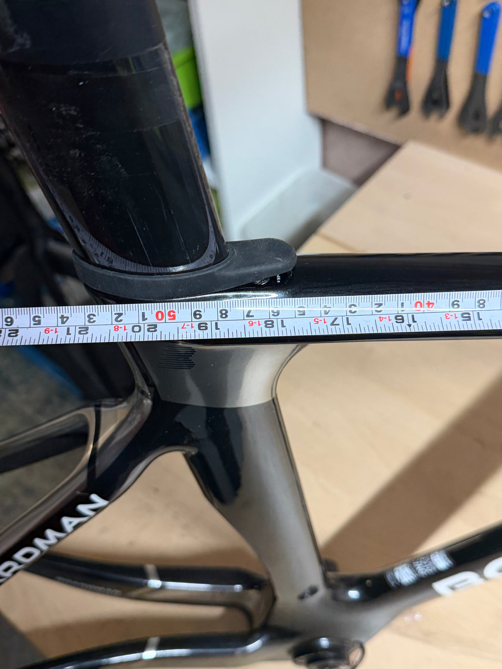 Boardman Carbon Track Frameset Size Small