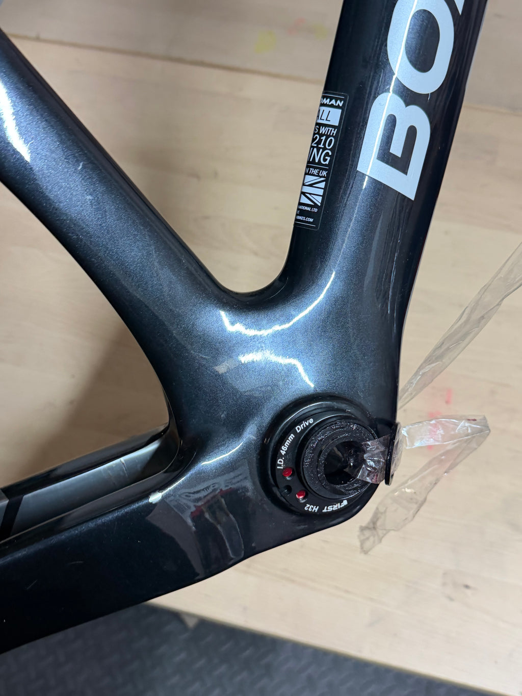 Boardman Carbon Track Frameset Size Small