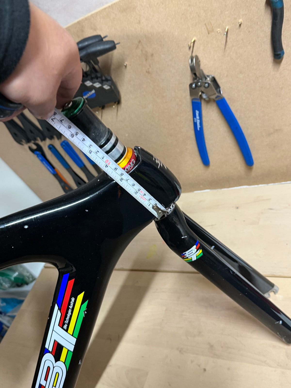 Rare BT Track Frameset size M