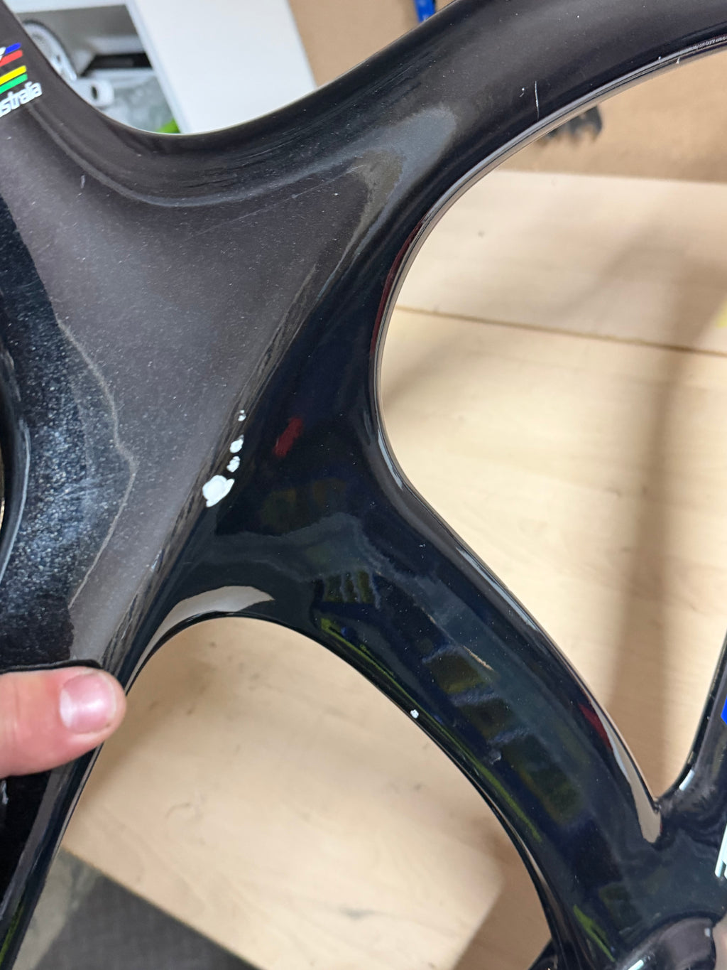 Rare BT Track Frameset size M